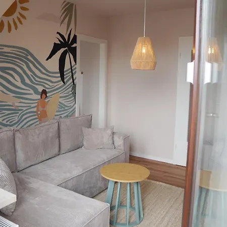 Appartement Coastal-boho Balkon 5 Min Zum Hafen - Butze 6